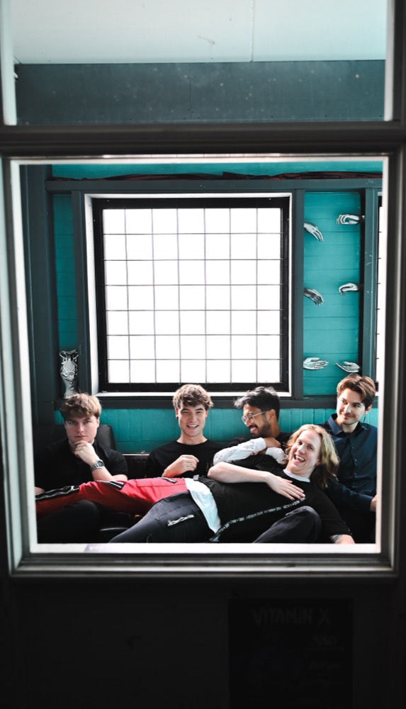 Band candid portrait